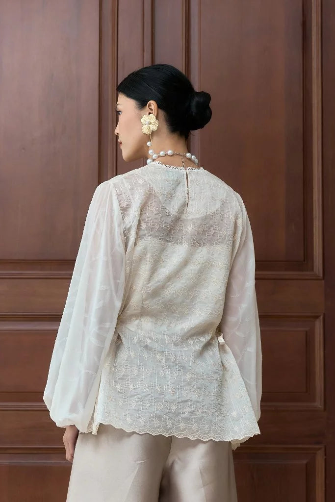Ariela Blouse Ivory - Mine