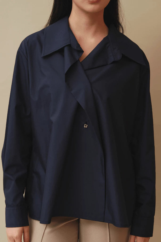 SOLR - Loop Shirt Navy - LR Studio