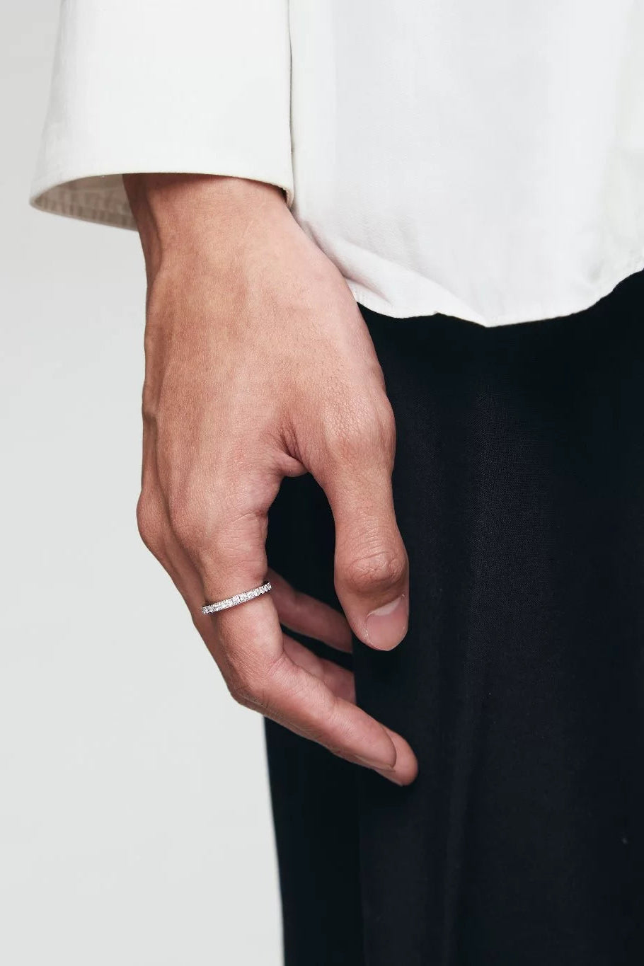 Tennis Ring Silver - Stuudio Particular