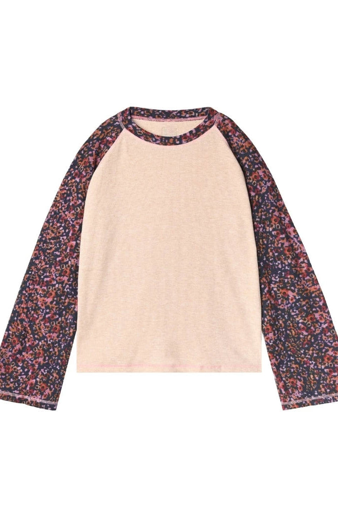 Rolley Raglan Tee - Cream - Hintuturo