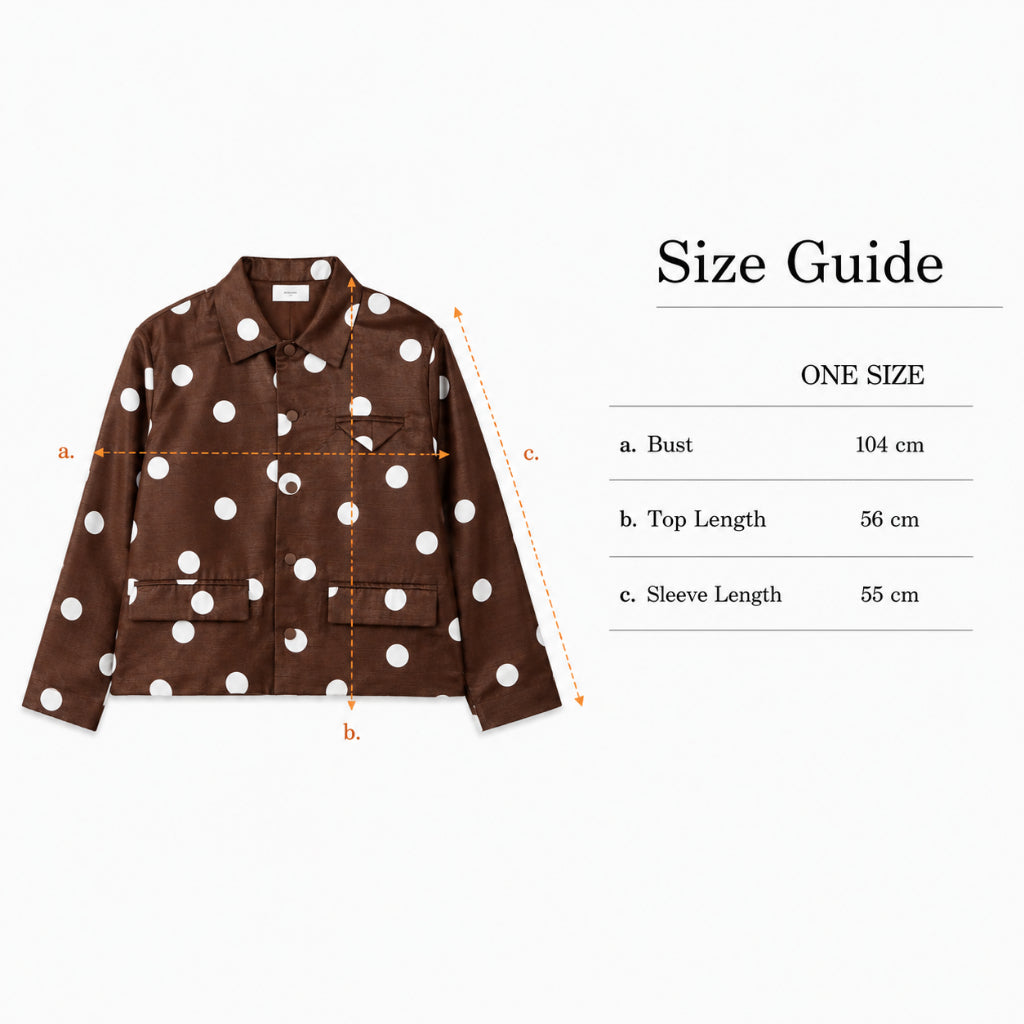 Polkadot Shirt Jacket - Argyle & Oxford