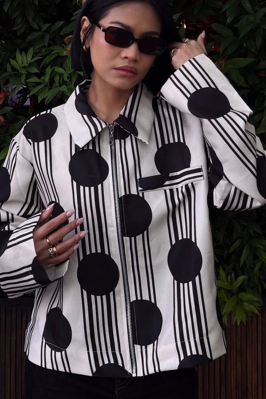 Dezzy Jacket Polka - Fynd