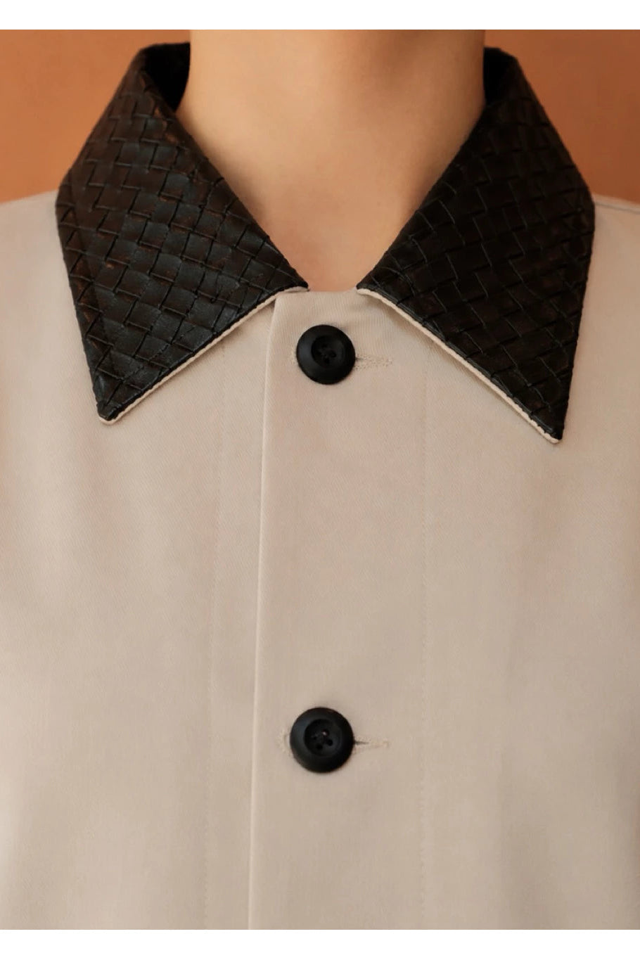 Sable Leather Collar Jacket - The Auctus