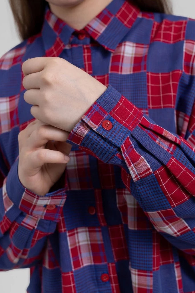 Alex Shirt Blue - Tuff Puff