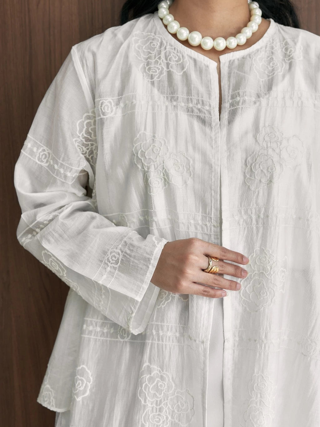 Samira Outer Broken White - Mine