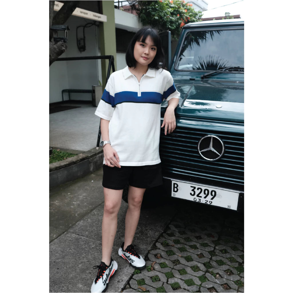 Rugby Halfzip Poloknit - All March