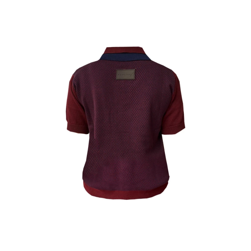Ceyda Knit Polo Shirt - Hunting Fields