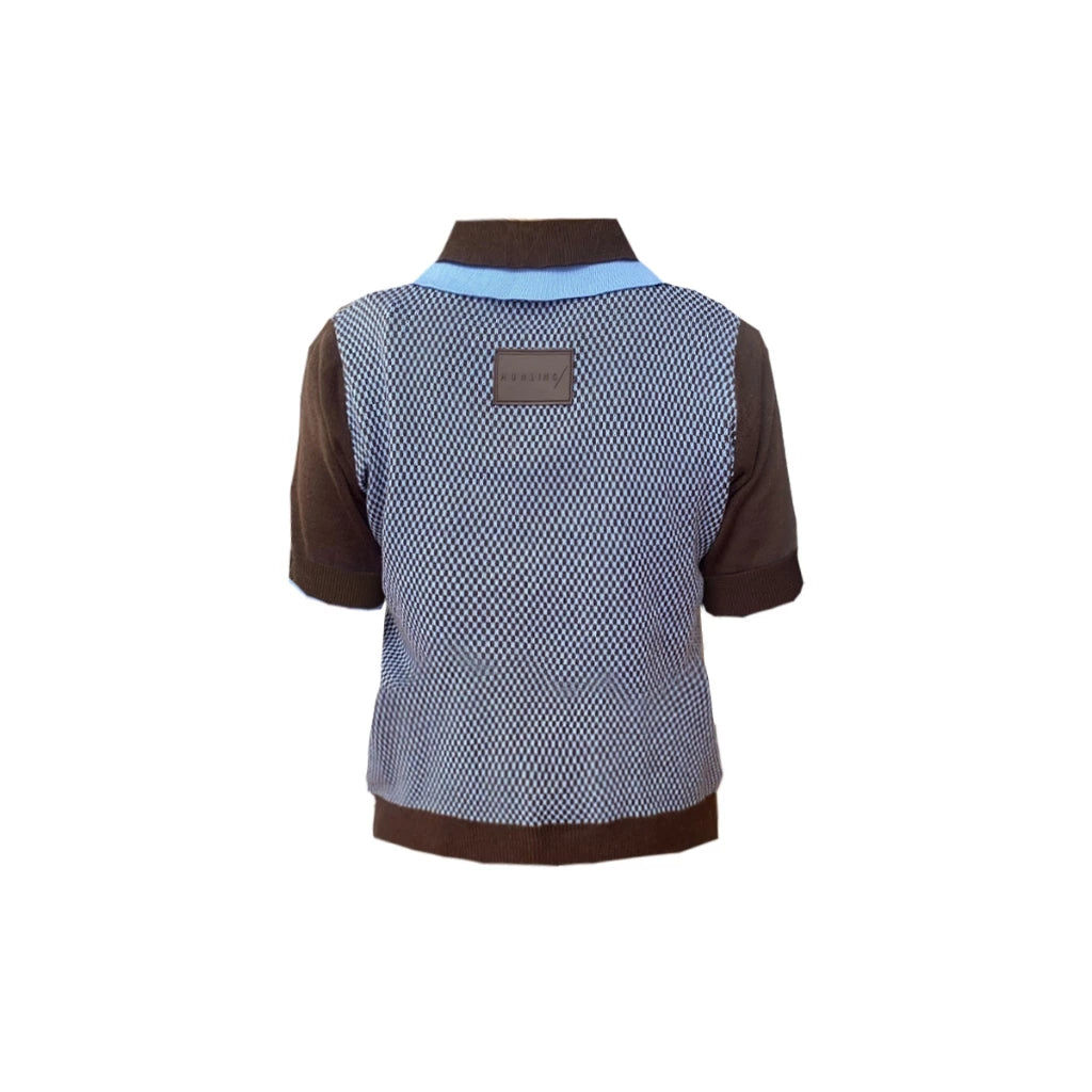 Ceyda Knit Polo Shirt - Hunting Fields