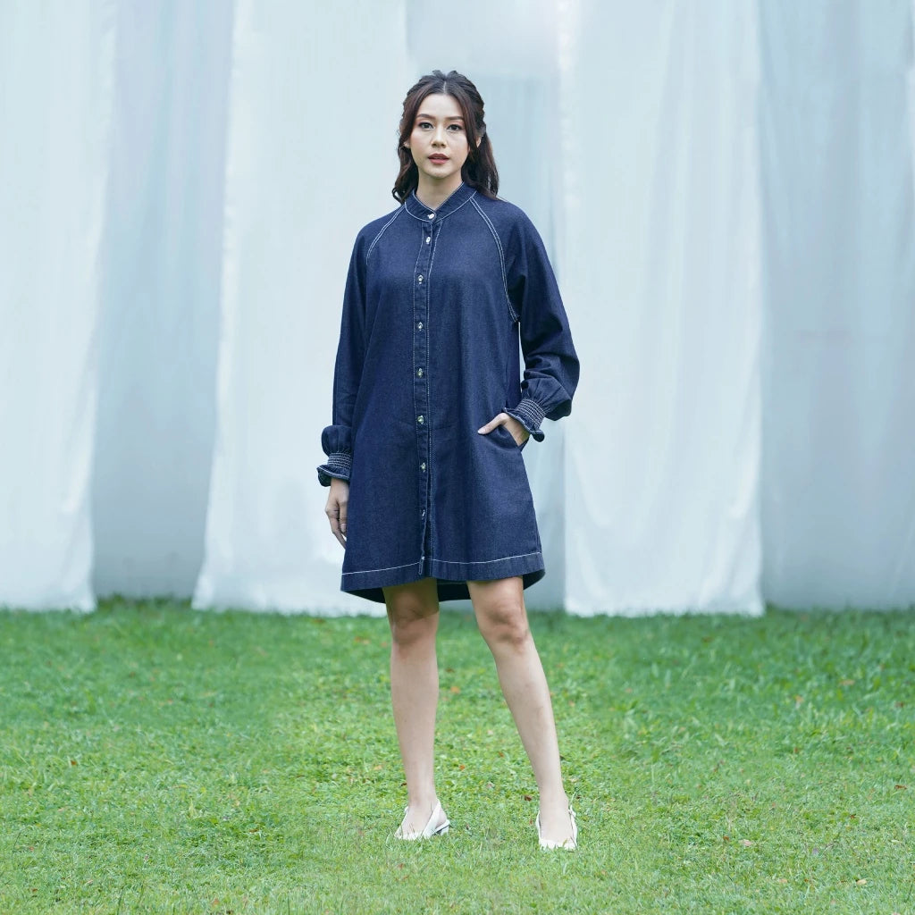 Alyza Blouse Dress - Daile