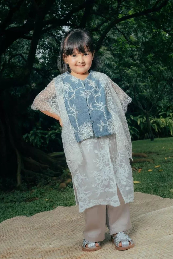 HGL Bambini - Grahita Denim Cape Kids - LR Studio