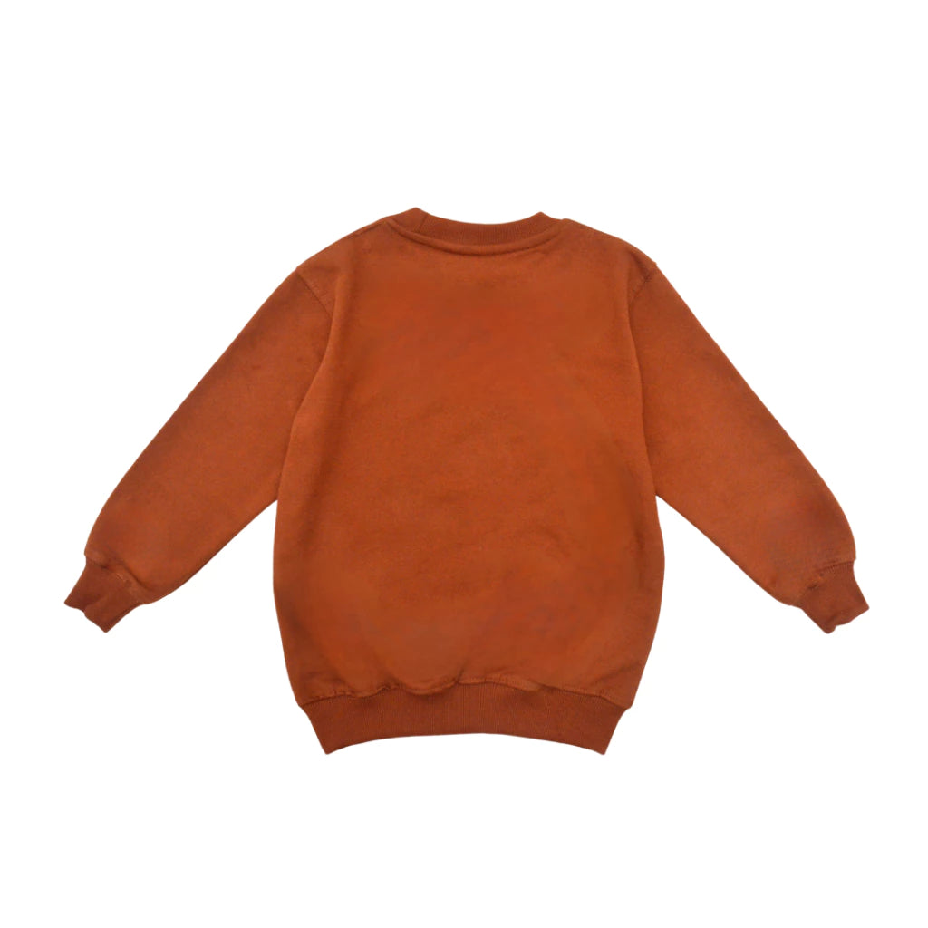 HGL Bambini - Flappy The Duck Crewneck Anak Terracota - Jumma Kids