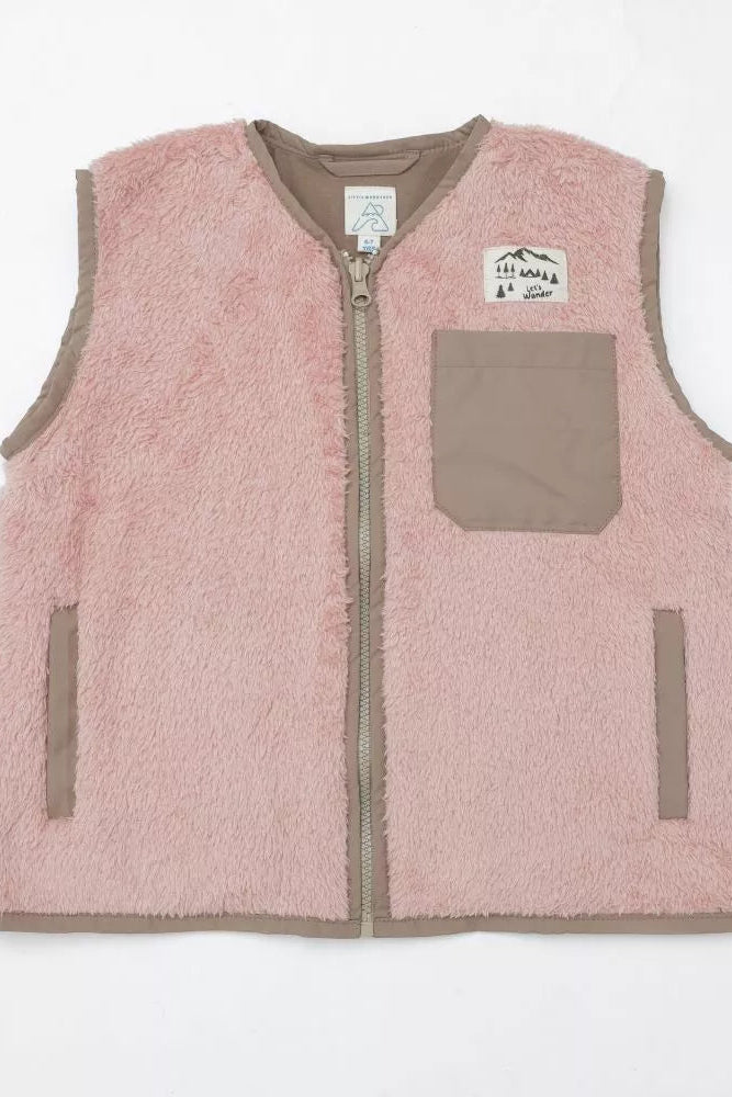 HGL Bambini - Willow Vest Dusty Pink - Little Wanderer