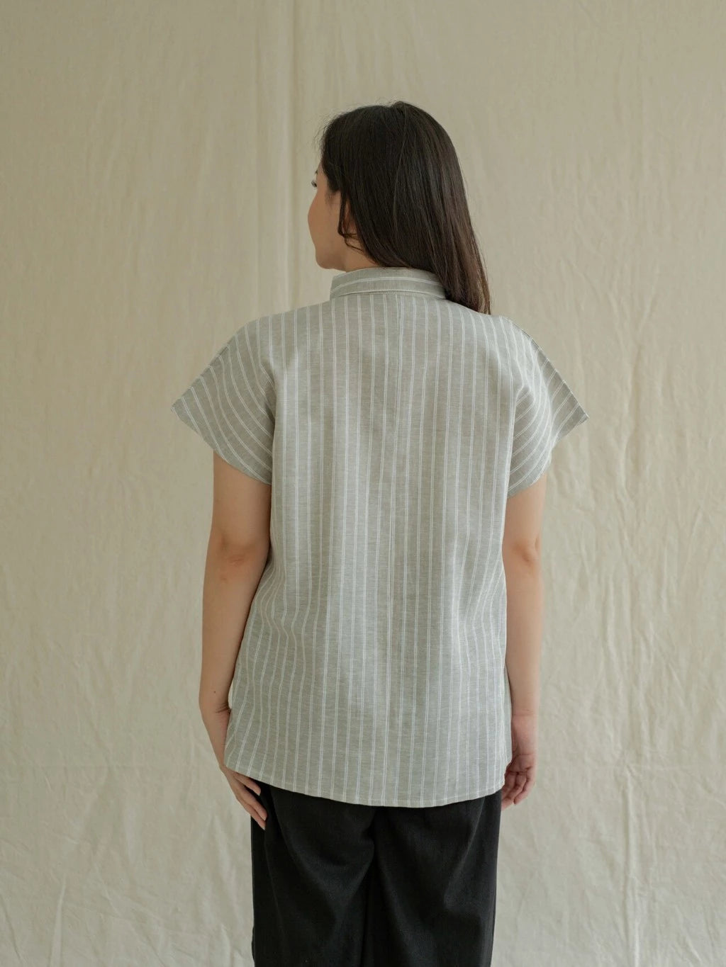 Kemeja Maluma Salur - Labuan Linen Wear