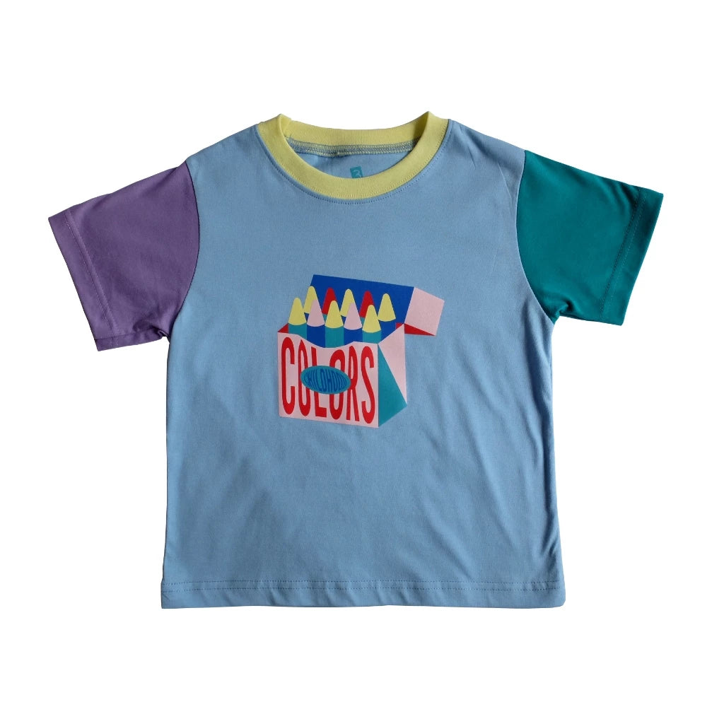 Crayon TShirt Multicolor - Papol