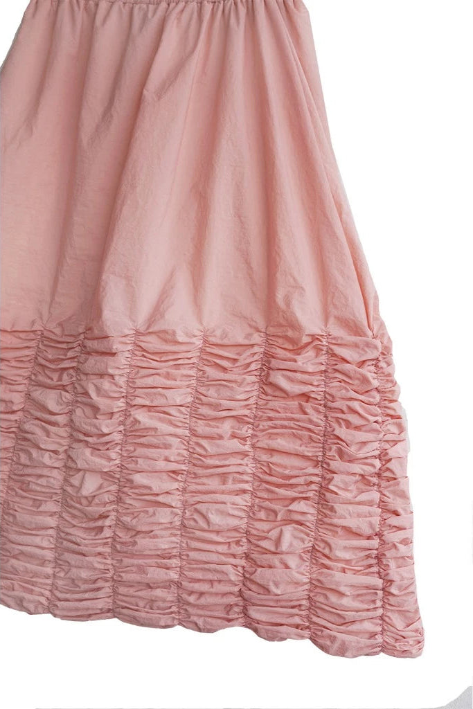 Smocked Bubble Gum Skirt - Mannequin Plastic
