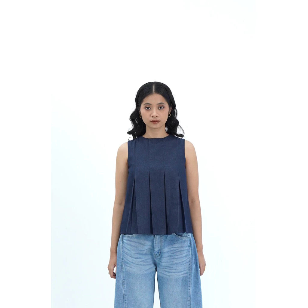 Danish Denim Top - Jinzu