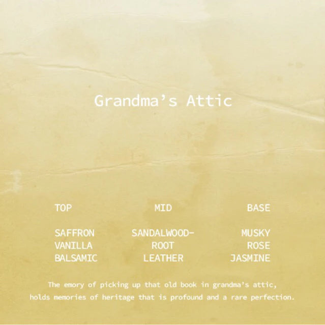 Grandma’s Attic (50ml) - Form Of Fragrance
