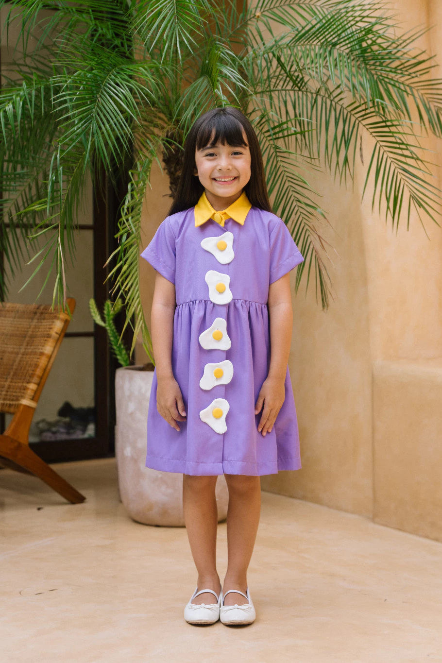 HGL Bambini - Eggo Dress Purple - Amber Kids