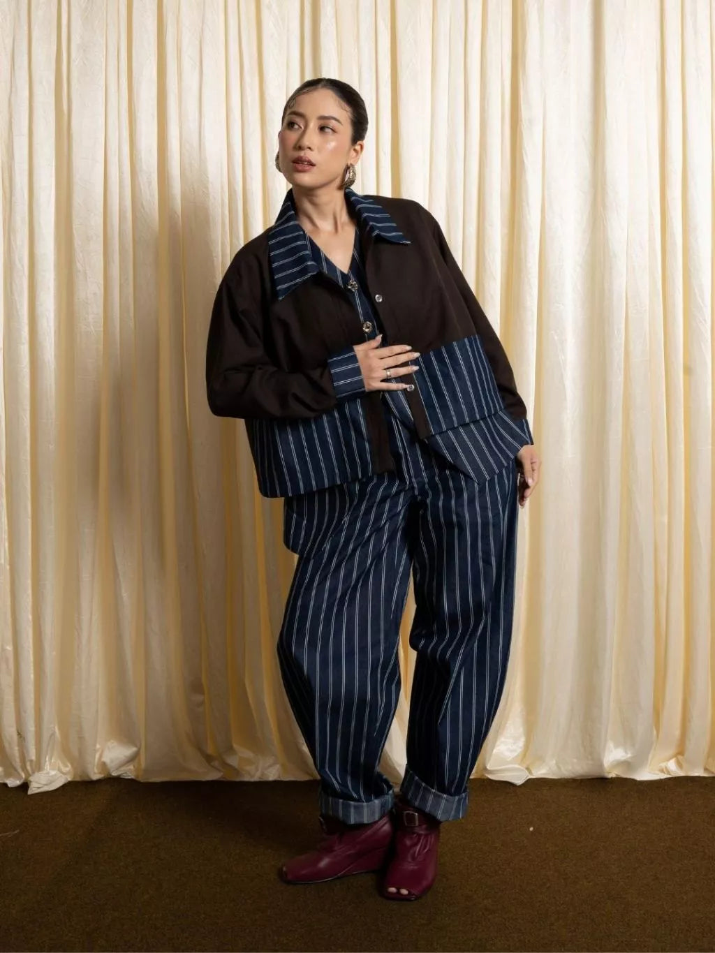 Solar Outer Brown Denim - LR S tudio