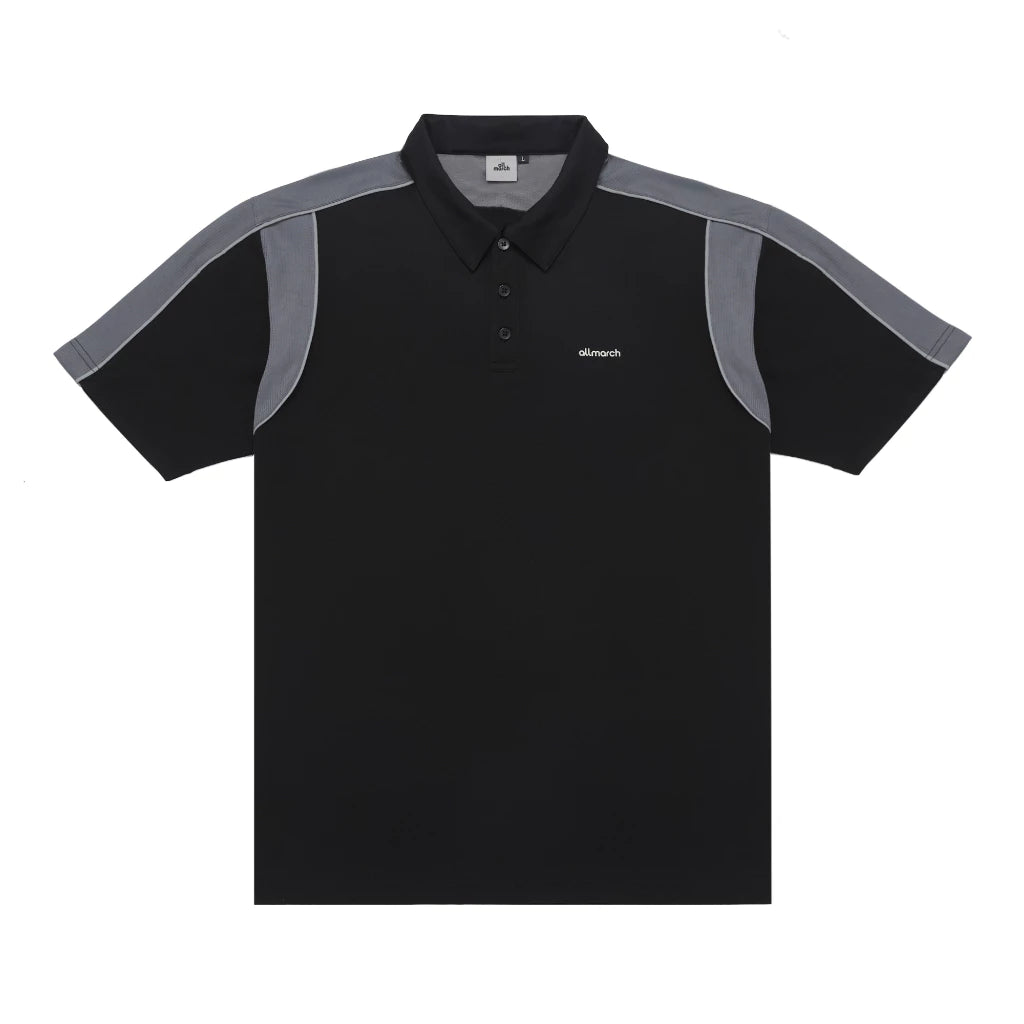 Athleisure Polo Dark Black - All March