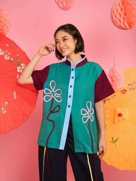 Tang Qipao Top - Senora The Label