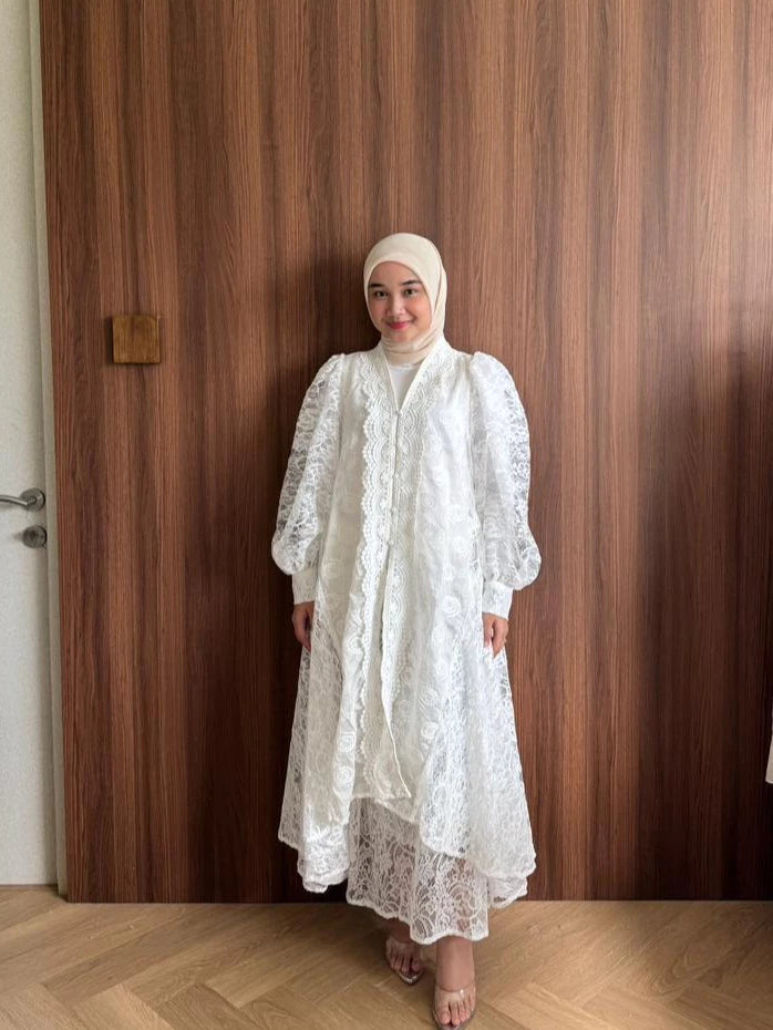 Nadja Dress Broken White - Mine