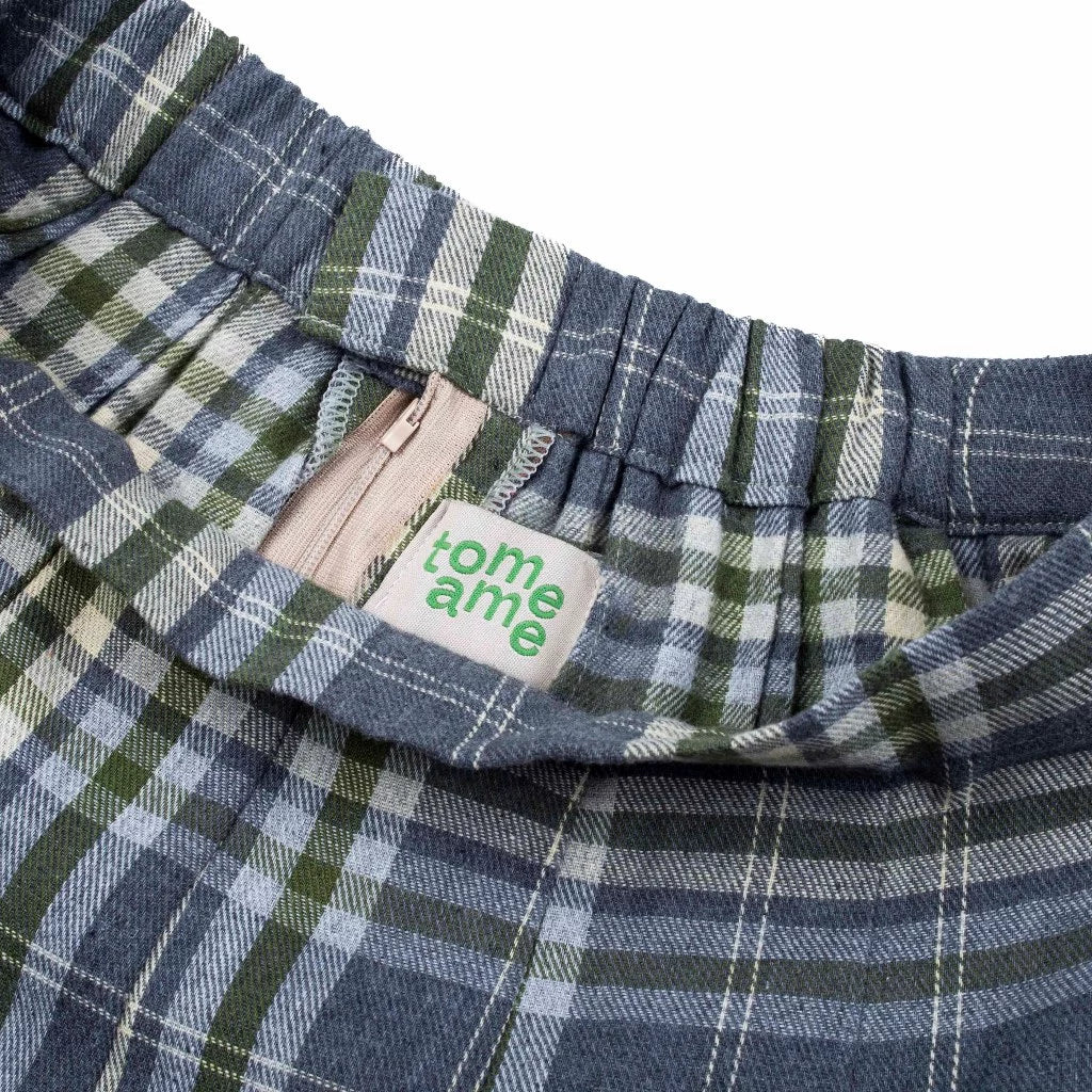 Ouka Navy Midi Skirt - Tome Ame