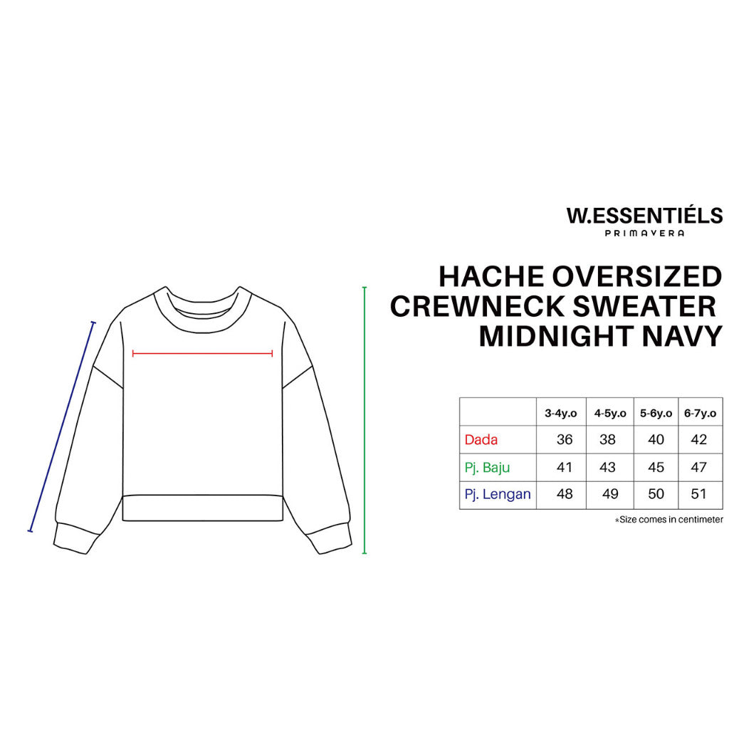 HGL Bambini - Hache Oversized Crewneck Sweater - W.Essentiels Primavera
