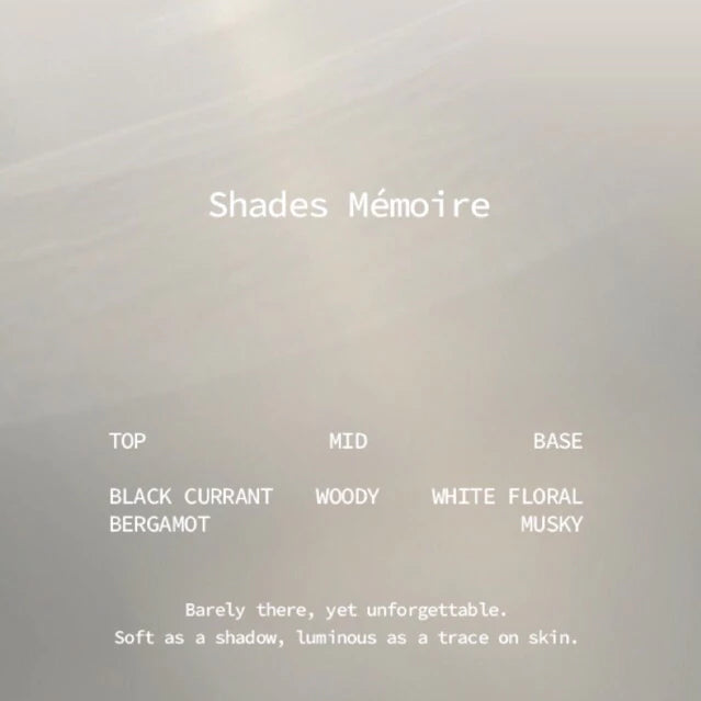 Shades Memoire (50ml) - Form Of Fragrance