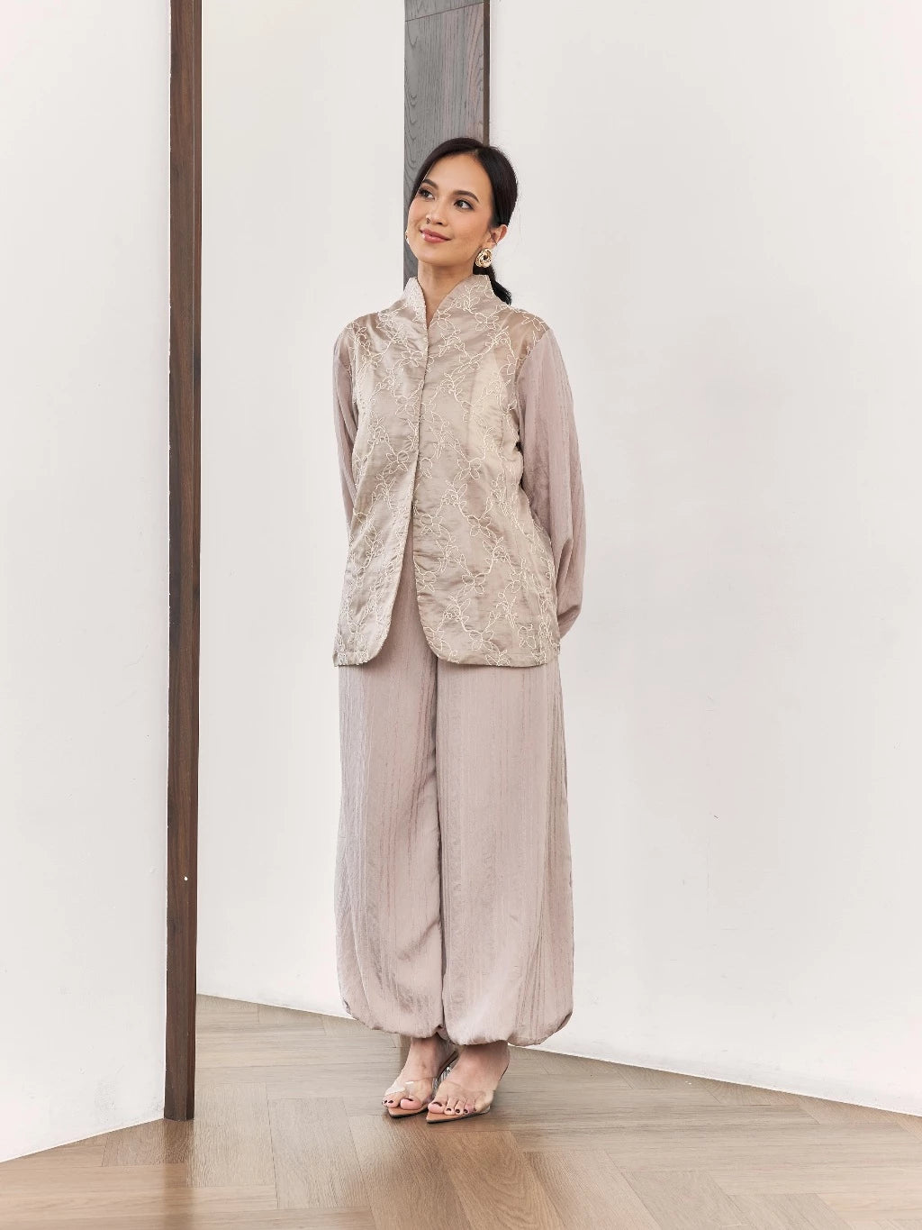 Asca Blouse Brown - Mine