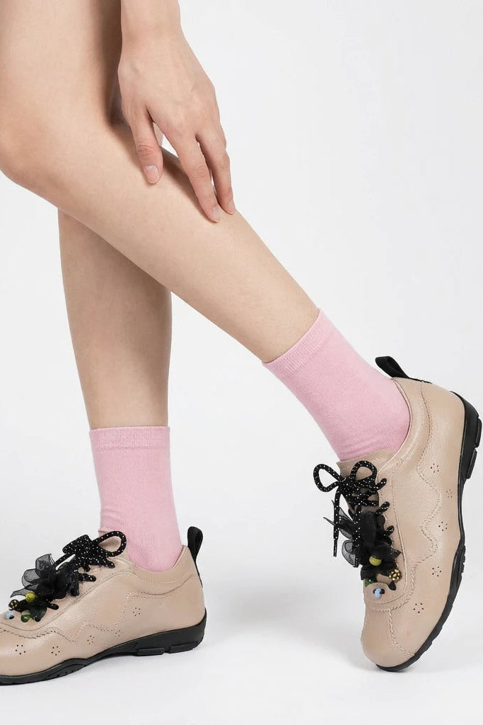 Moya Shoes Beige - Doted Fragments