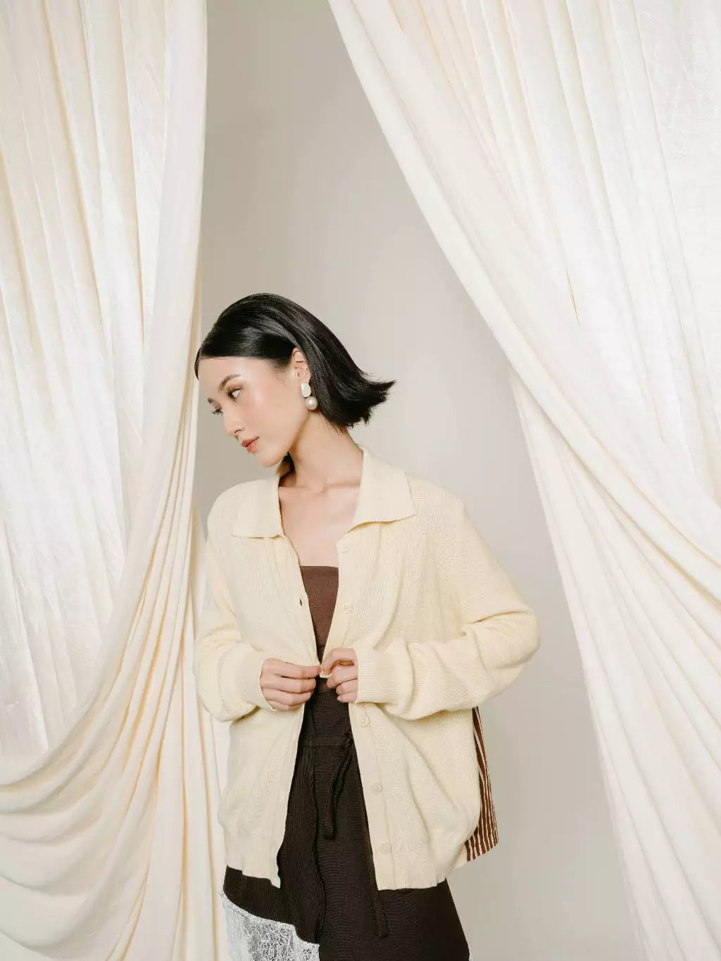 Caspia Cardigan Adult - LR Studio