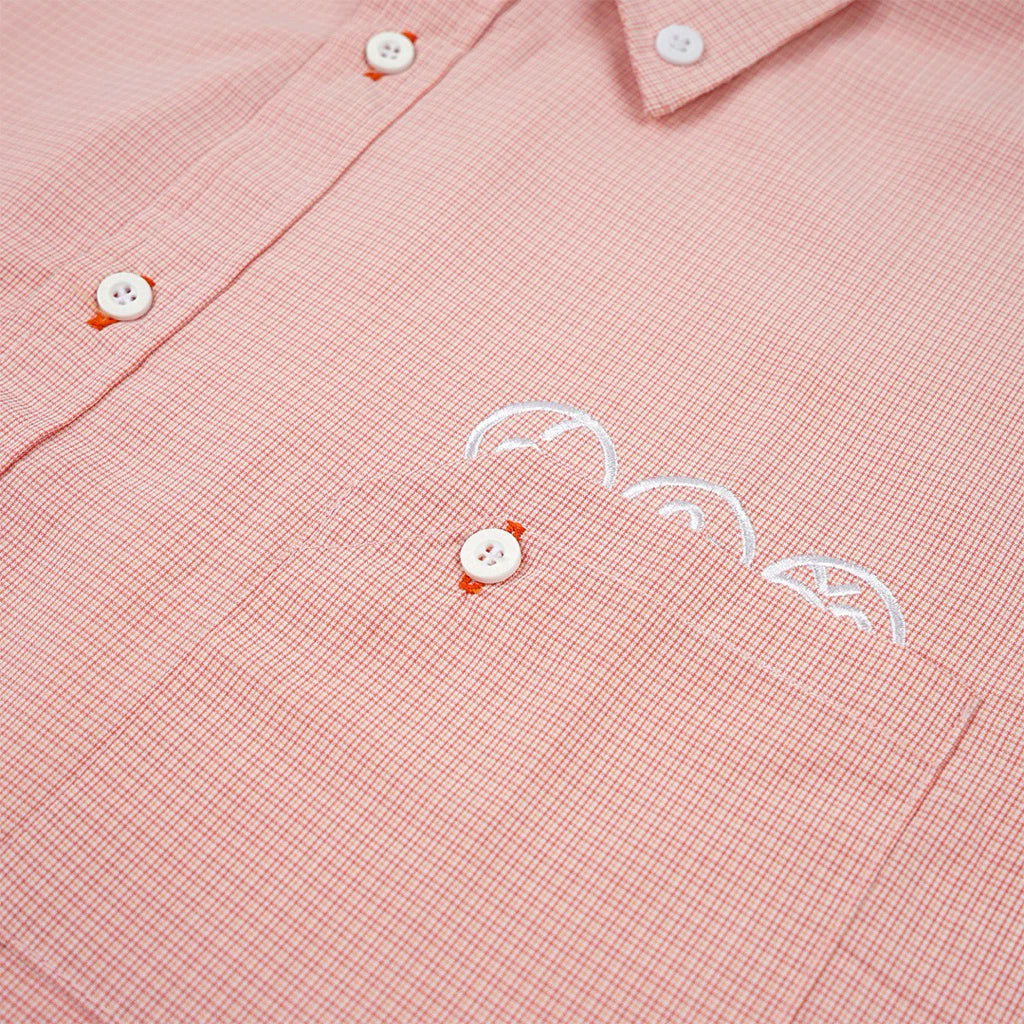 Pardens Check Shirt Peach - Pardens