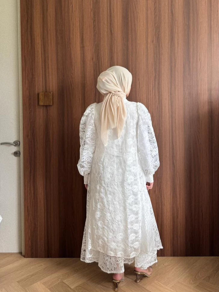 Nadja Dress Broken White - Mine