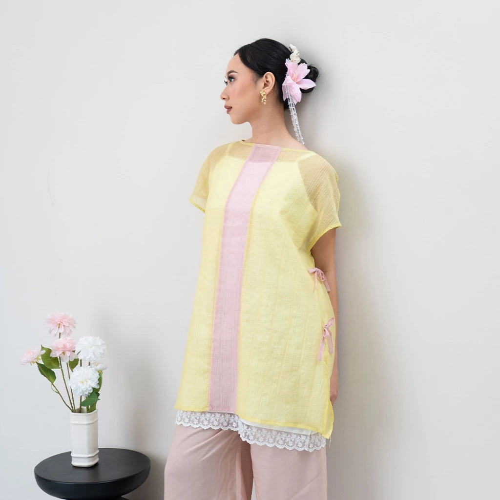 Samira Set Pink Yellow - Curato Market