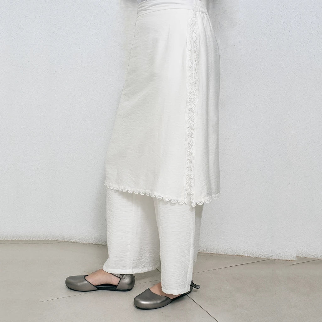 Hagia Pants White - Aumone
