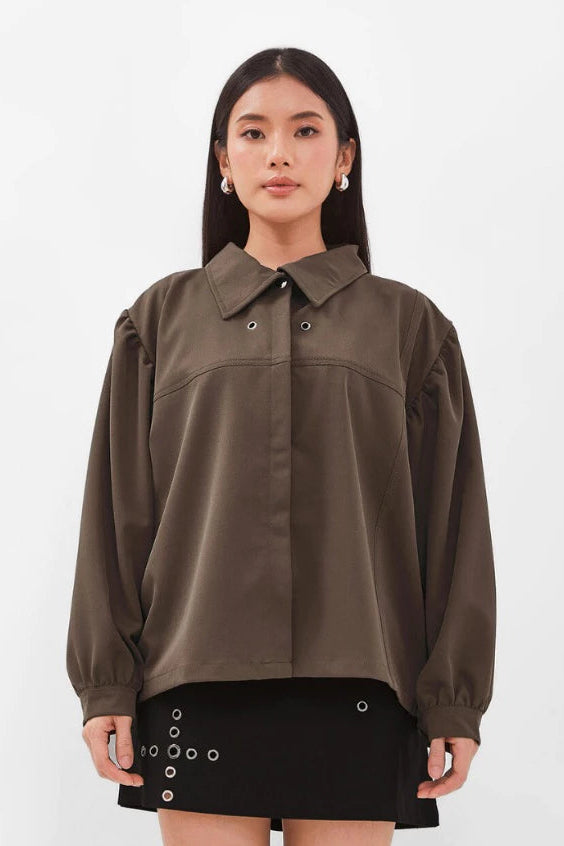 Kesha Workshirt Olive - Isoos Studios