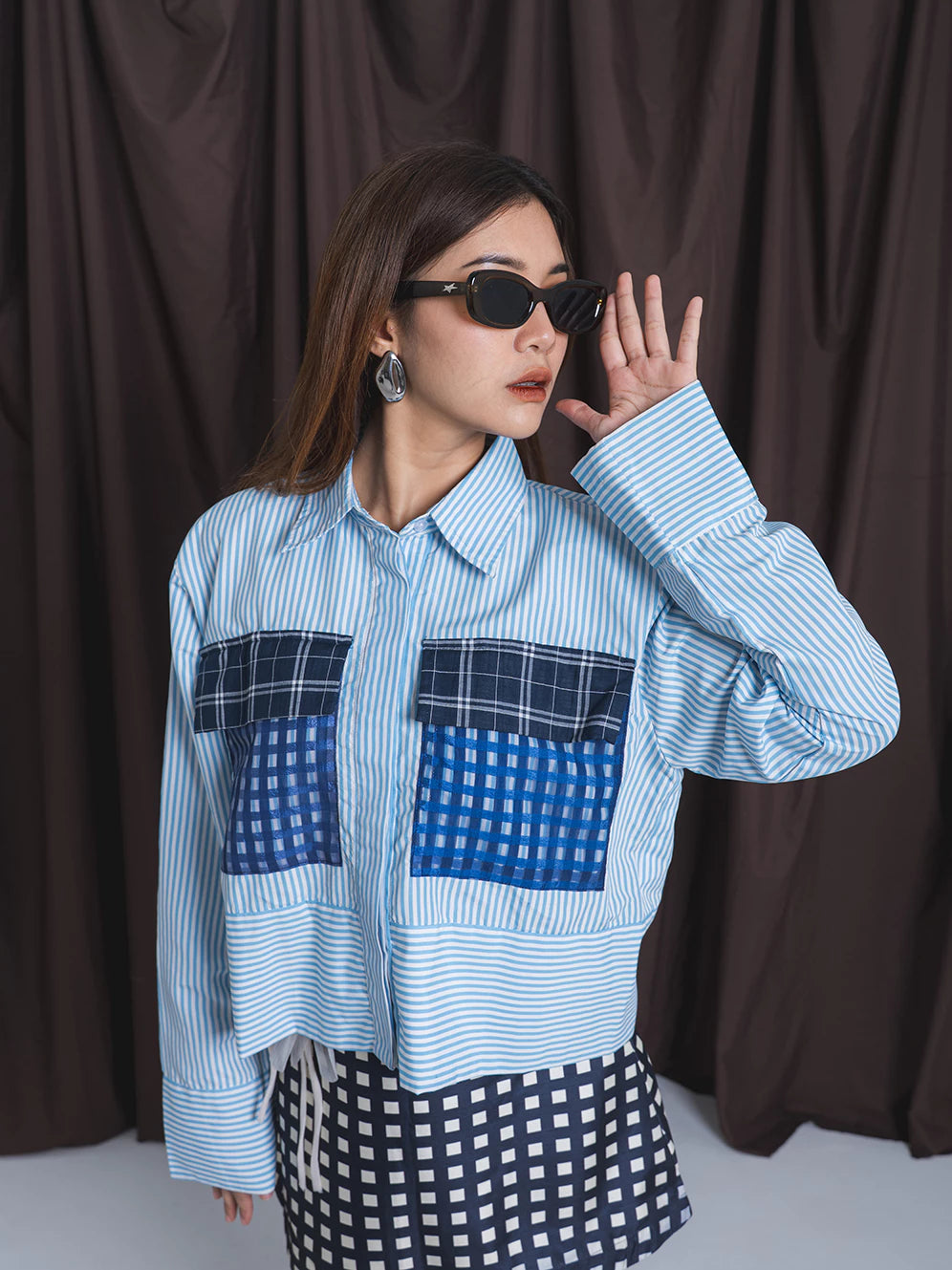 Fredya Shirt Blue - Fynd