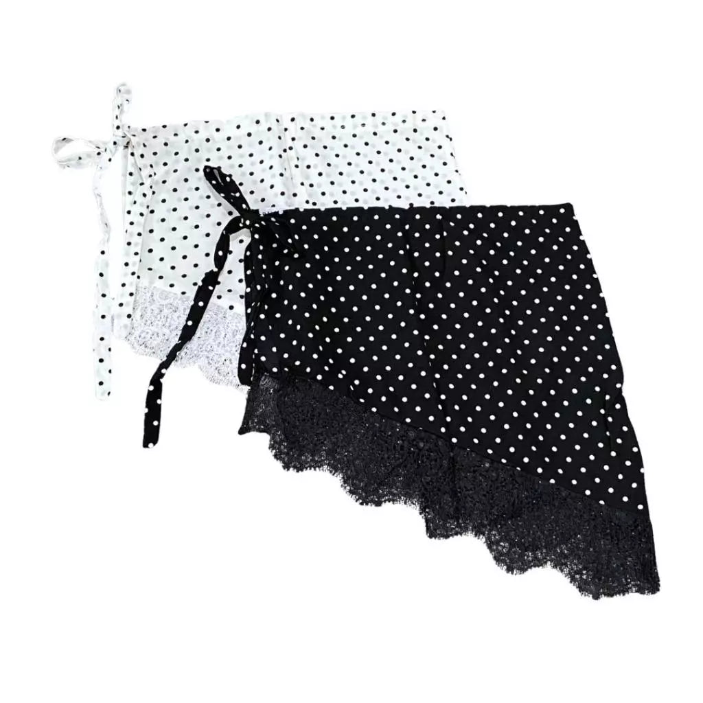 Lace Ribbon Skirt Polka - Pukka