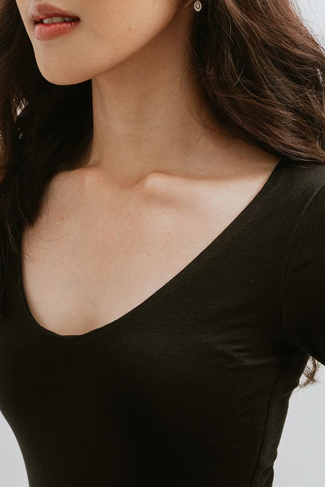 Longsleeve Black Jumpsuit - The Sleepless Black