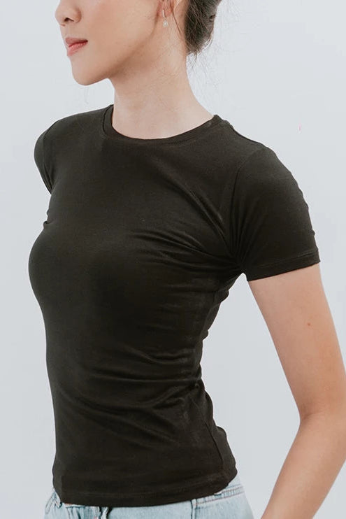 Basic Top Black - The Sleepless Club