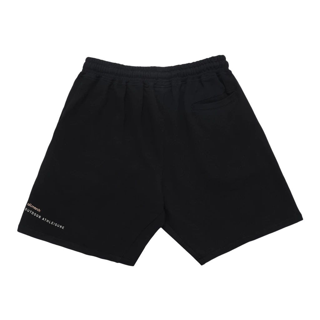 Anytime Terry Boardshort Black - All March