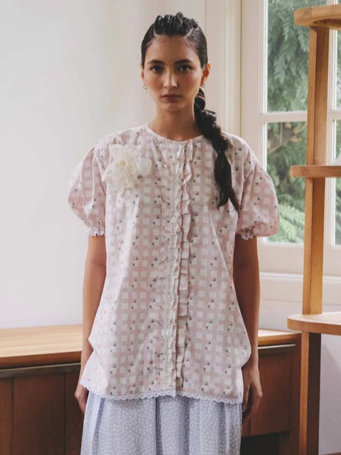 Hana Blouse Pink - Toko Didiyo