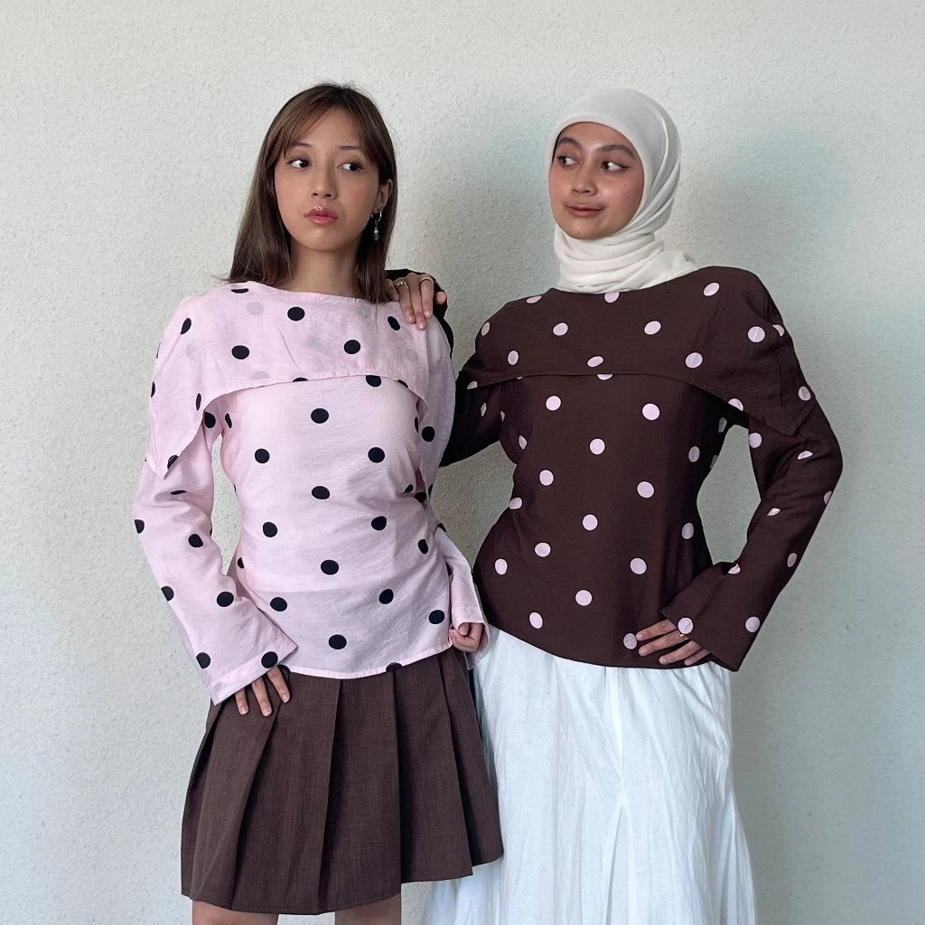 Paola Polka Top - Bling It On