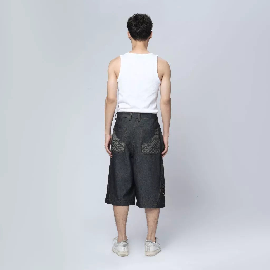 Luca Short Pants Black - Blee