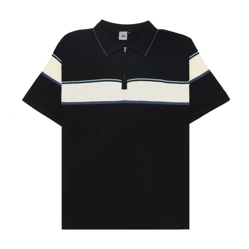Rugby Halfzip Poloknit - All March