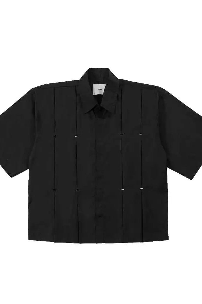 Rowane Pleats Shirt - Nylony