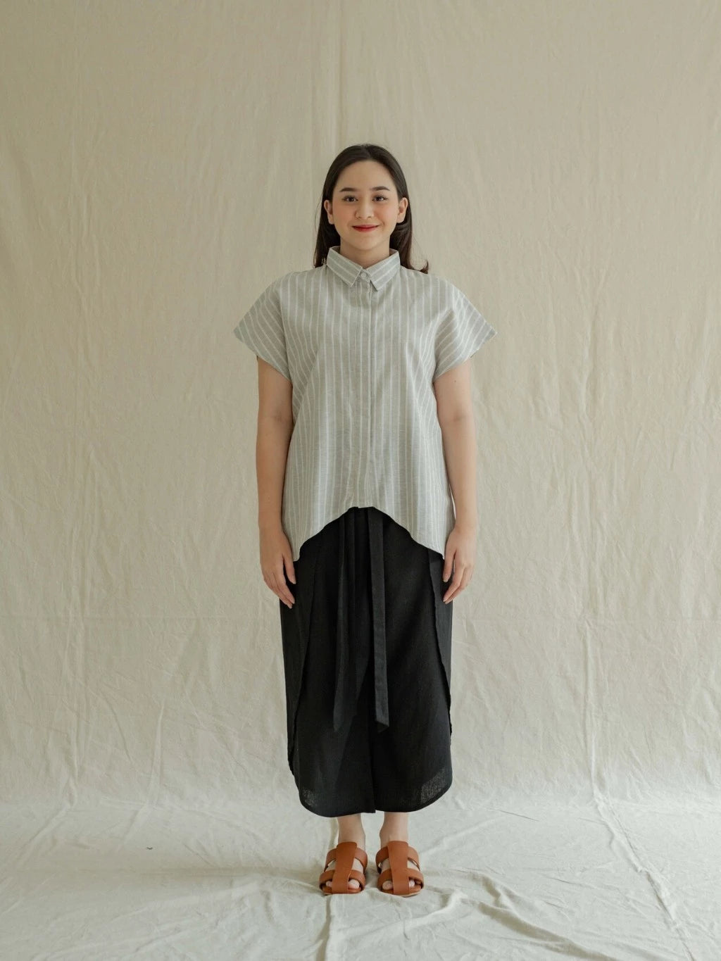 Kemeja Maluma Salur - Labuan Linen Wear