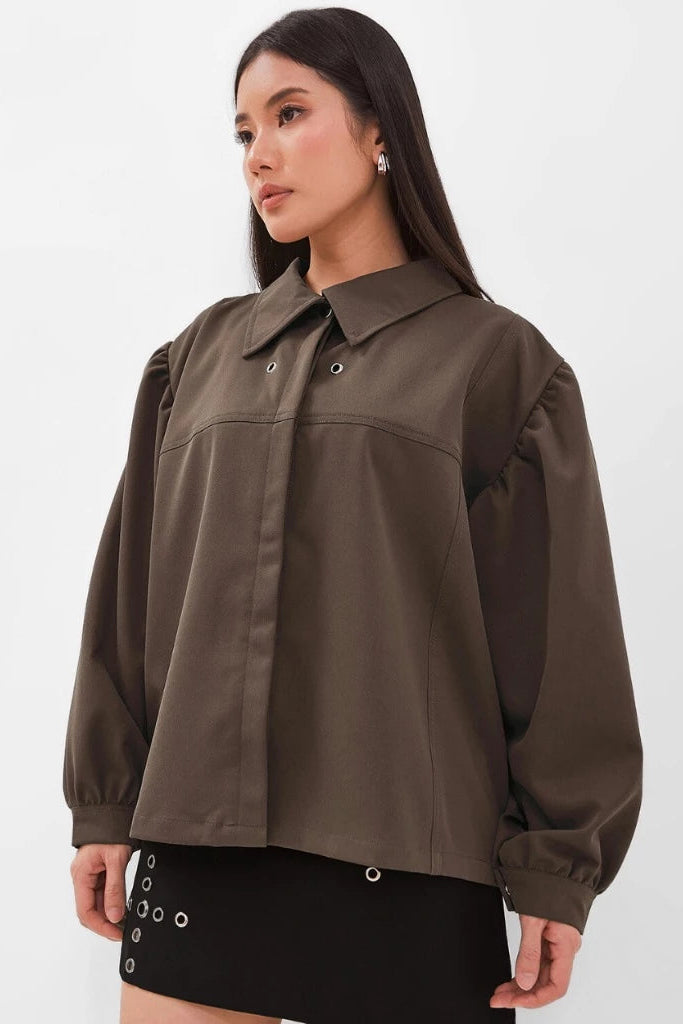 Kesha Workshirt Olive - Isoos Studios