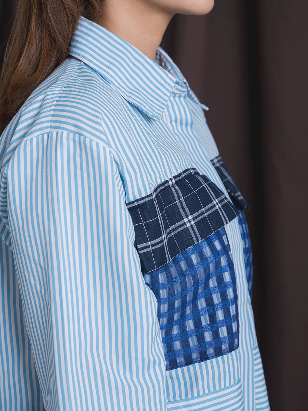 Fredya Shirt Blue - Fynd